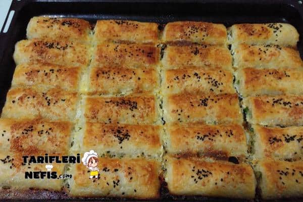 Baklava Yufkasından Çıtır Börek Tarifi