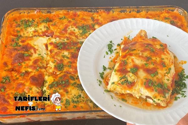Fırında Mantarlı Beşamel Soslu Tavuk Sote Yemeği Tarifi