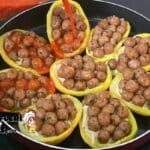Patates Çanağında Beşamel Soslu Misket Köfte Tarifi