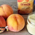 Şeftalili İrmikli Muhallebi Tarifi
