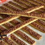 Susamlı Çubuk Kraker Tarifi