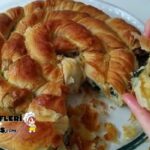 Ispanaklı El Açması Börek Tarifi