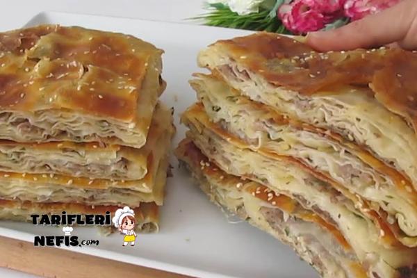 Kıymalı Katmer Börek Tarifi
