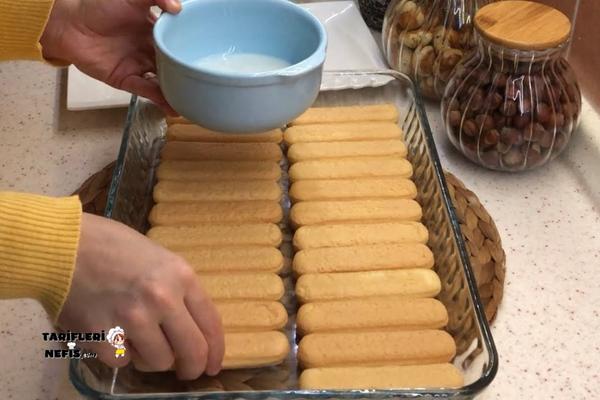 Kremalı Kedi Dili Pastası