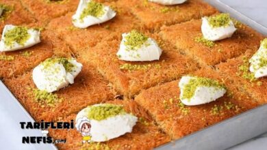 Asla Yumuşamayan Çıtır Çıtır Şerbetli İrmikli Tel Kadayıf Tatlısı