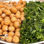 Bulgur Köfteli Ispanak Yemeği Tarifi