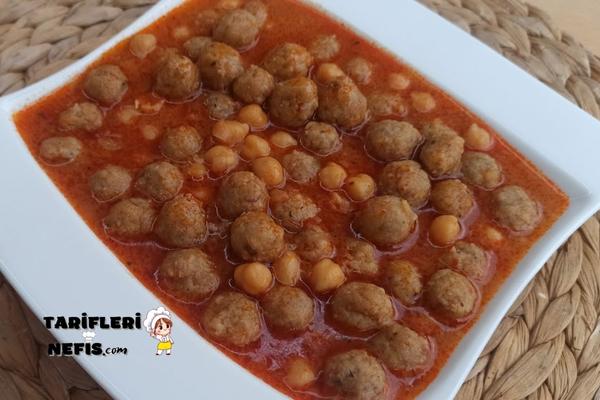 Bulgur Köfteli Nohut Yemeği Tarifi