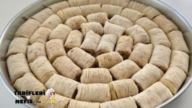 Cevizli Burma Baklava Tarifi
