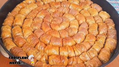 Çıtır Çıtır Tam Tutan Burgu Baklava Tarifi