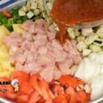 Tavuklu Sebze Kebabı Tarifi