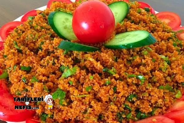 10 Dakikada Kısır Tarifi