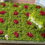 Kare Borcamda Ispanaklı Pasta