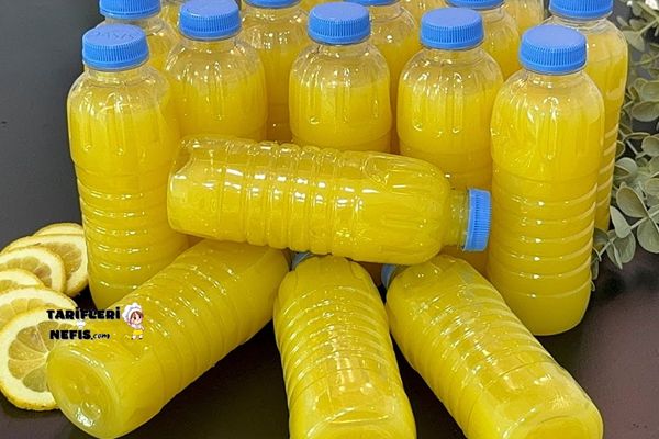 Buzlukta Saklanabilen Konsantre Limonata Tarifi
