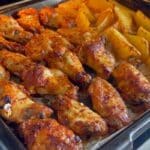 Fırında Mangal Lezzetinde Tavuk Kanat