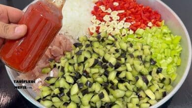 Fırında Patlıcanlı Tavuk Tava Tarifi