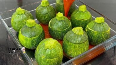 Girit Kabağından Etli ve Ekşili Dolma Tarifi