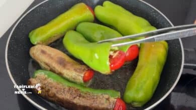 Kahvaltılık Biber Dolması Tarifi