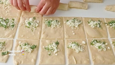 Kat kat çıtır, milföy tadında pul pul dökülen ev yapımı börek