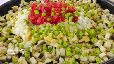 Kolay hazırlanan kıymalı sebzeli ana yemek