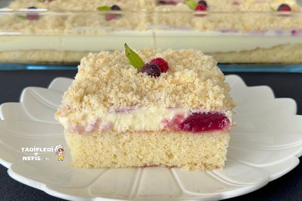 Meyveli borcam pastası