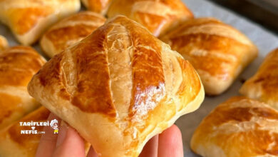 Dışı çıtır içi yumuşak kat kat talaş poğaça, tereyağlı ve peynirli nefis poğaça tarifi