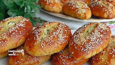 10 dakikada hazırlanan kıyır kıyır, yumuşacık peynirli poğaçalar